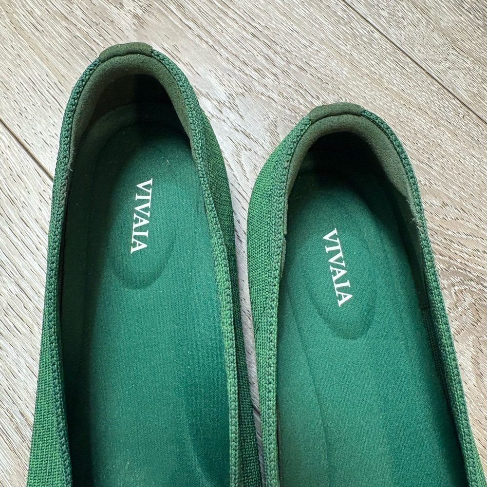Vivaia Elegant Green Women's Loafers - Picture 3 of 10